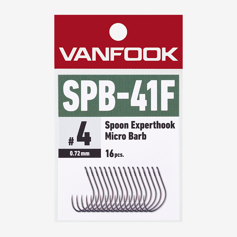 Vanfook Spoon Experthook Medium Heavy Micro Barb with PTFE SPB-41F