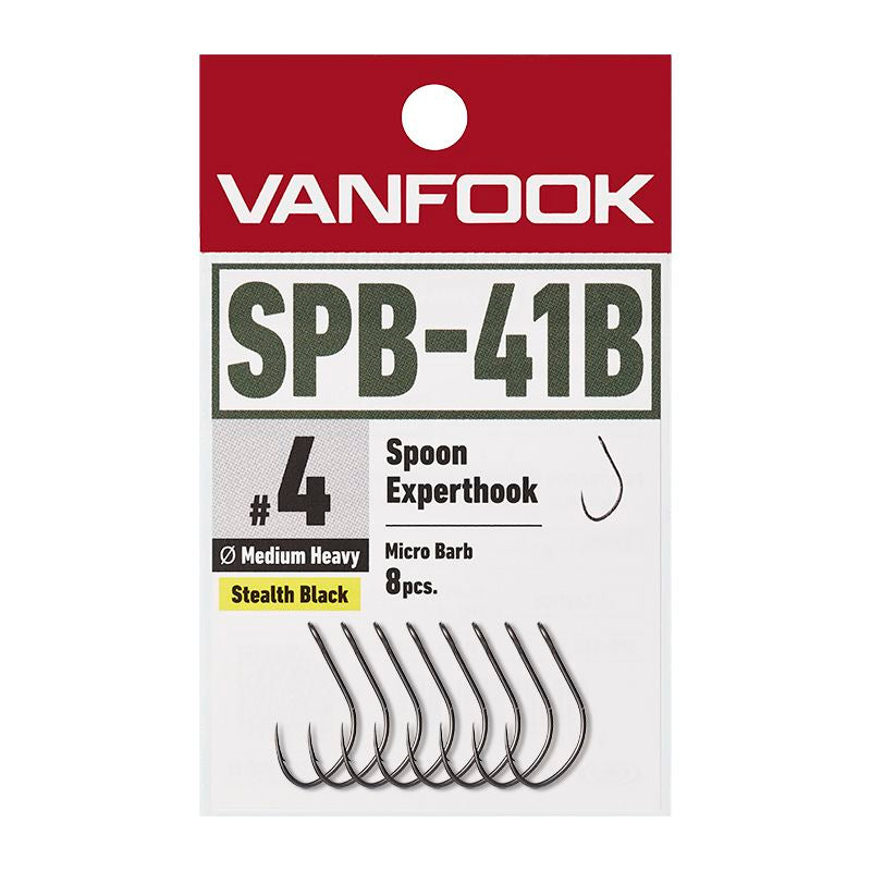 Vanfook Spoon Experthook Medium Heavy Micro Barb SPB-41B