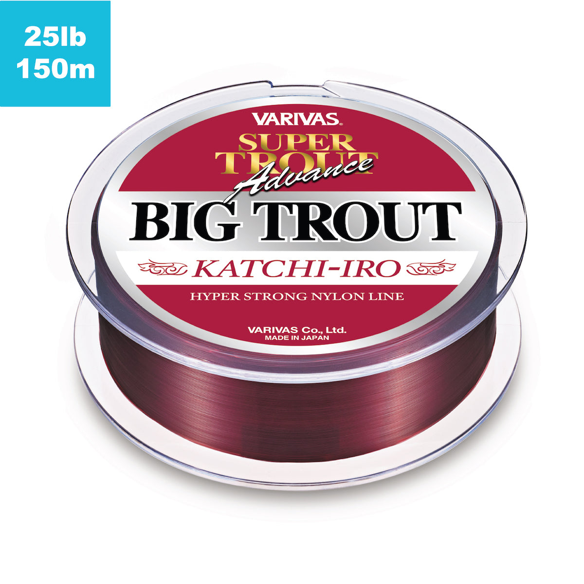 Varivas Super Trout Advance BIG TROUT KATCHI-IRO 150m 25lb - 0.40mm