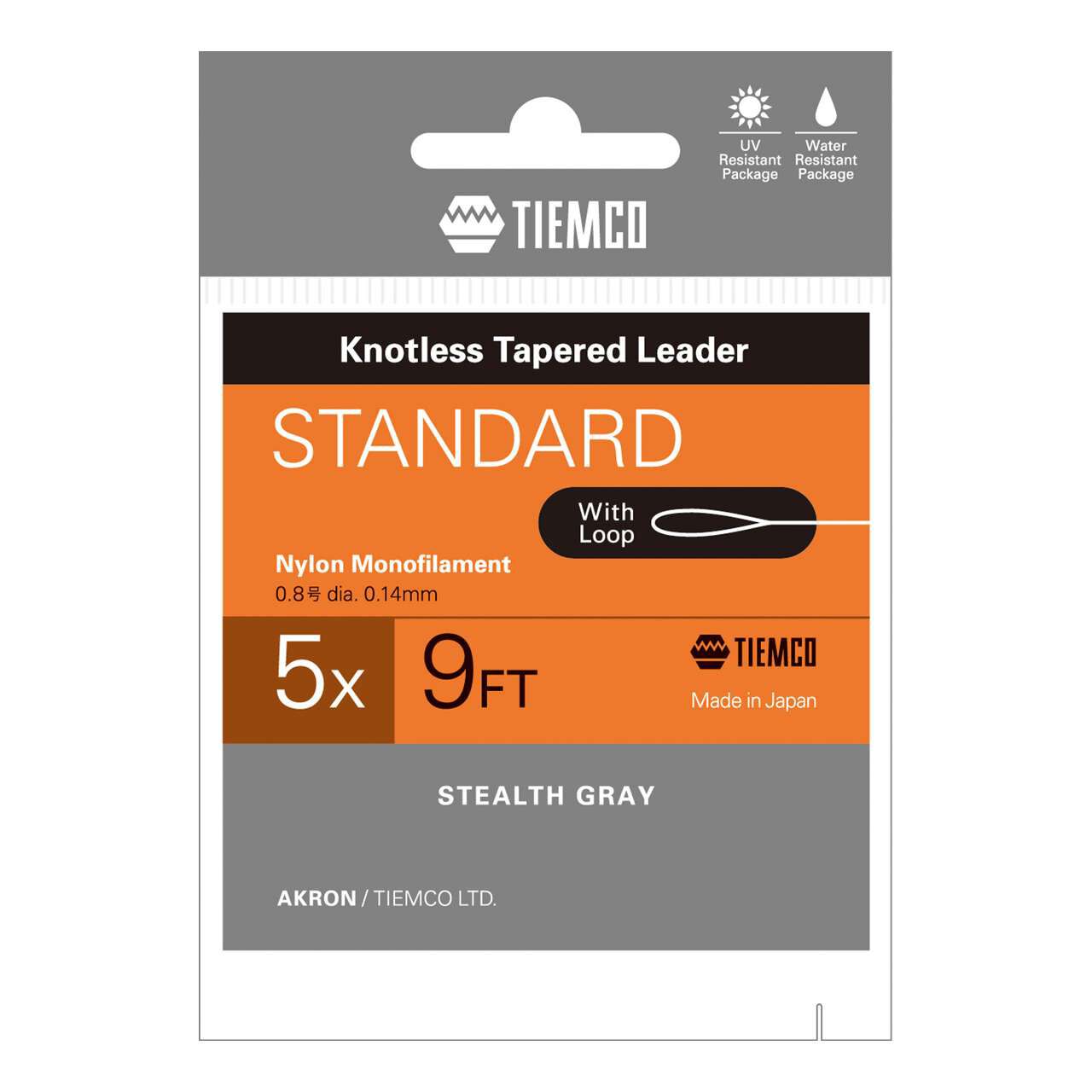 Tiemco STANDARD Leader 9Ft